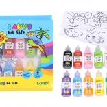 Fensterfarben Set 9+1 inklusive Schablonen