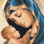 Bild Paint it! Marie mit Kind - Malen nach Zahlen