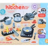 Kochgeschirrset mit Herd