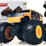 Geländewagen mit großen Rädern Bigfoot mit Fernbedienung 2.4G 1:18 Gelb