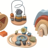 Holz-Montessori-Spielset 4-in-1 für die Kleinsten
