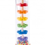 Transparente Holz-Badewannendusche WOODY