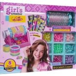 Armband-Herstellungsset mit Webrahmen und Zubehör