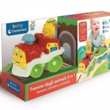 Interaktiver Tierzug CLEMENTONI (Tschechisch sprechend)