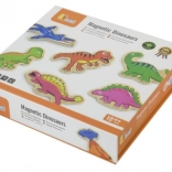 Holzmagnete Dinosaurier – Set mit 20 Stück