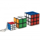 Rubik-Set Würfel - 3x3, 2x2 und Anhänger