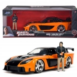 Schnell und wütend Modellauto 1997 Mazda RX-7 mit Figur Han Lue
