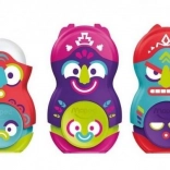 Maped Anspitzer mit Radiergummi Loopy Totem, Farbmix