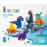 Hey Clay Mega-Dinosaurier – Set aus leichter selbsthärtender Modelliermasse