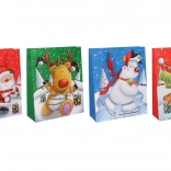 Geschenktasche S Weihnachten 17,5 × 23,5 × 8 cm