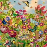 Puzzle Bezaubernder Schmetterlingsgarten 2000 Teile SCHMIDT