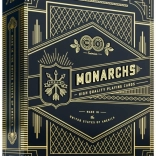 Monarchs Spielkarten Schwarz
