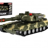 Plastikpanzer 20 cm mit Schwungrad, Licht und Sound
