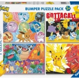 Pokémon-Puzzle 4x100 Teile