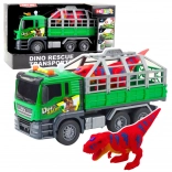 Dinosaurier-Transport-LKW mit Licht und Sound 1:10 – grün