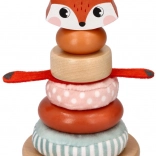 Stapel-Sturm mit Fuchsmotiv