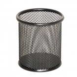 Schwarzer Bürostifthalter