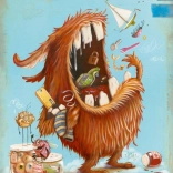 Puzzle Zozoville: Allesfresser 1000 Teile