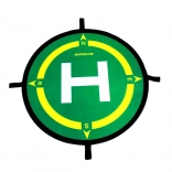 Landeplatz-Matte für Drohnen 50 cm geografische Richtungen