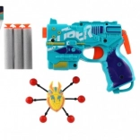 Schaumpistole mit Kugeln und Alien