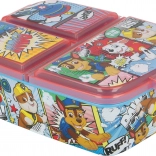 Kinder-Multi-Snackbox PAW PATROL mit drei Fächern