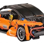 Konstruktionsset ferngesteuertes Sportauto, 491 Teile, orange