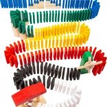Holz-Domino-Rallye SMALL FOOT – kreative Set mit 490 Teilen
