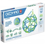 Geomag Classic Recycled magnetisches Konstruktionsset 142 Teile – blau und grün