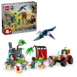 LEGO Jurassic World Rettungszentrum für kleine Dinosaurier