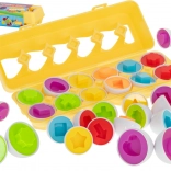 Bildungspuzzle Ei für Kinder - Formerkennung
