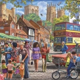 Puzzle Markt in York 1000 Teile GIBSONS
