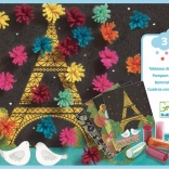 Collagen mit bunten Quasten Djeco