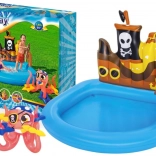 Aufblasbarer Piraten-Wasserspielplatz für Kinder 140 × 130 × 104 cm Bestway