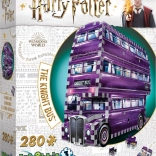 Wrebbit 3D Puzzle Harry Potter Fahrender Ritter – 280 Teile