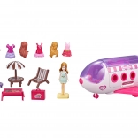 Flugzeug mit Puppe und Zubehör 28 cm