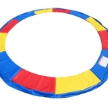 Bunter Feder-Abdeckrand für Trampolin 244–250 cm (8 ft)
