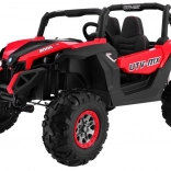 Kinderfahrzeug UTV-MX rot mit MP4 und Antrieb 4x4