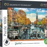 Trefl Puzzle UFT Wanderlust: Herbst in Amsterdam 1000 Teile