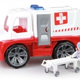 LENA TRUXX Rettungswagen mit Figur und Trage, 29 cm