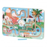 Vilac magnetisches Labyrinth mit Illustrationen von Michelle Carlslund