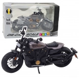 Motorradmodell Chopper 1:12 mit Funktionen