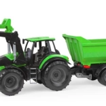 LENA WORXX Traktor Deutz-Fahr mit Anhänger und Frontlader