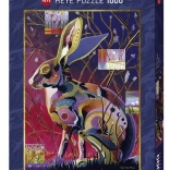Puzzle 1000 Teile – Kaninchen (Kostbare Tiere)