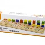 Bildungs-Holzspielzeug zum Zählen