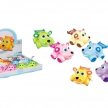 Wind-up Kunststoffhund 8 cm