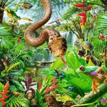 Ravensburger Puzzle Reptile Resort 300 Teile