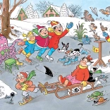 Jumbo Puzzle Jan van Haasteren Junior: Skaten 240 Teile