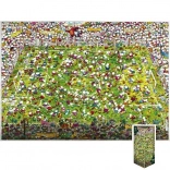 Puzzle Verrückter Fußball 4000 Teile