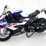 Motorrad BMW S1000RR im Maßstab 1:12 weiß