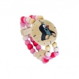 Detoa Mädchenuhr mit dem kleinen Maulwurf, rosa